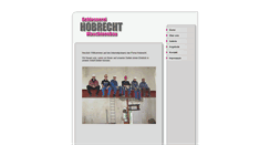 Desktop Screenshot of hobrecht.de