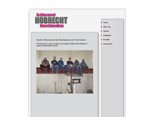 Tablet Screenshot of hobrecht.de